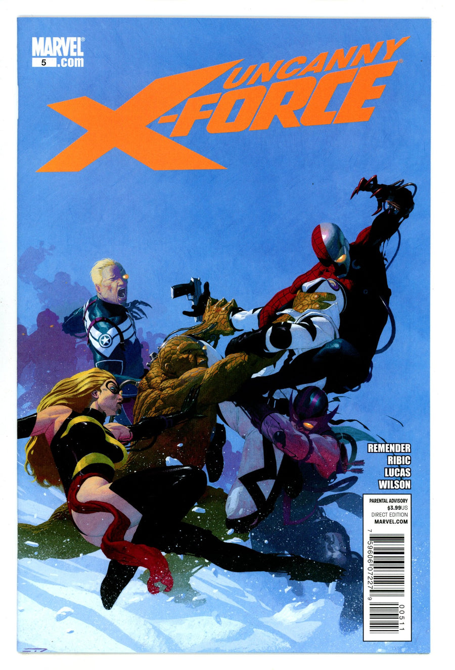 Uncanny X-Force Vol 1 5  High Grade  (2011)  