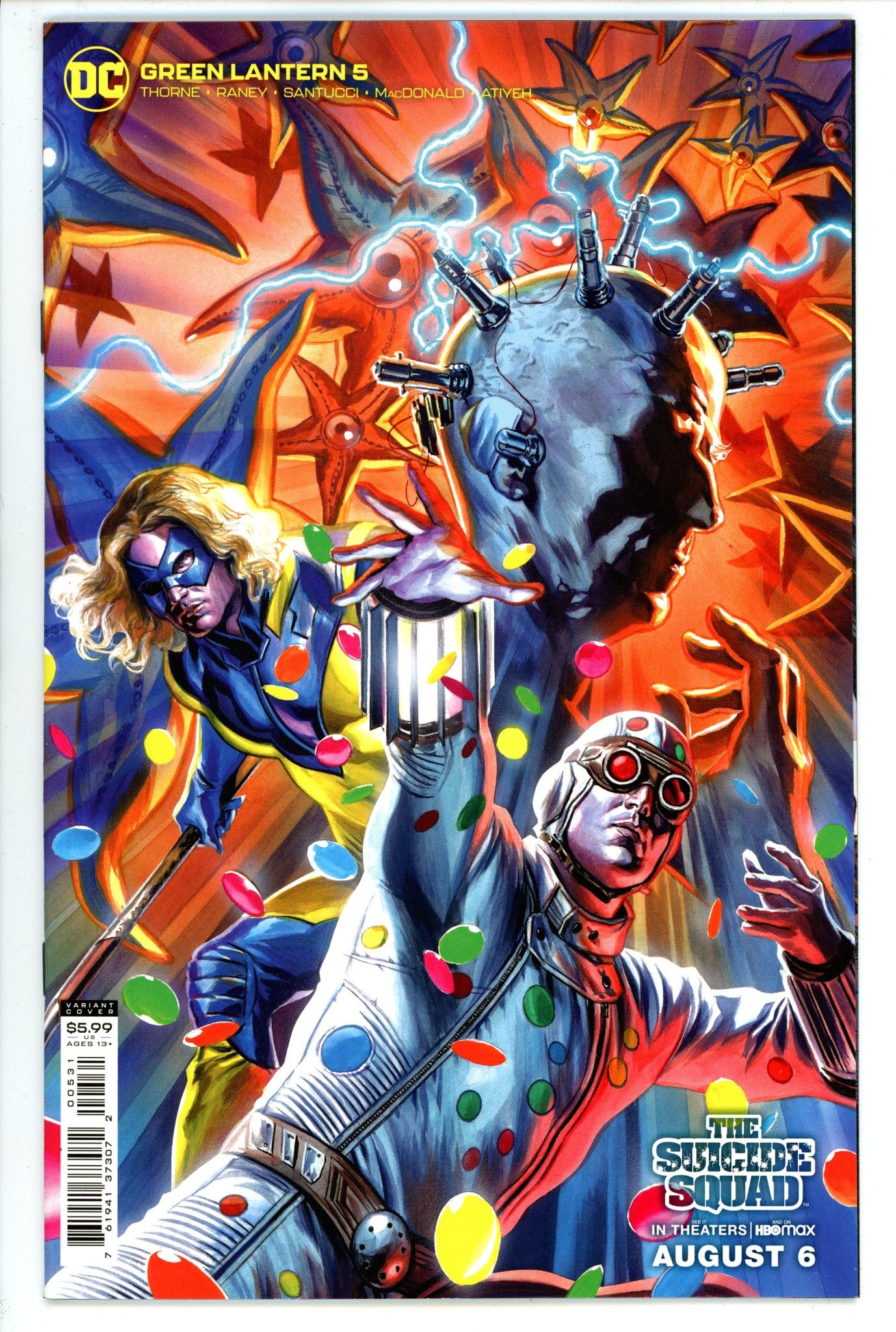 Green Lantern Vol 7 5 High Grade (2021) Massafera Variant 