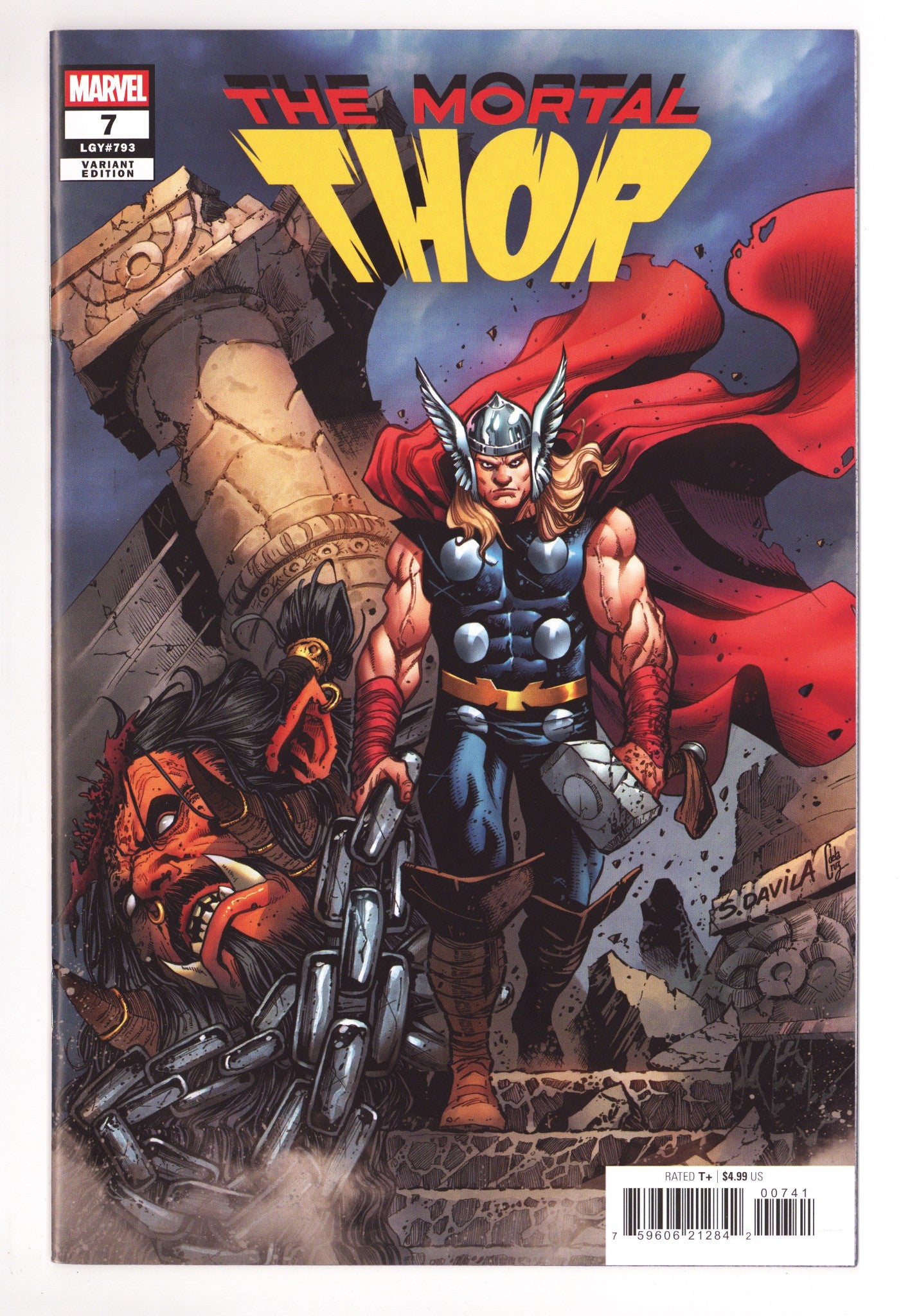 Mortal Thor 7 Dávila Variant (2025)
