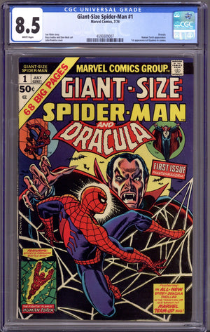 Giant-Size Spider-Man 1 CGC 8.5 (VF+) (1974)