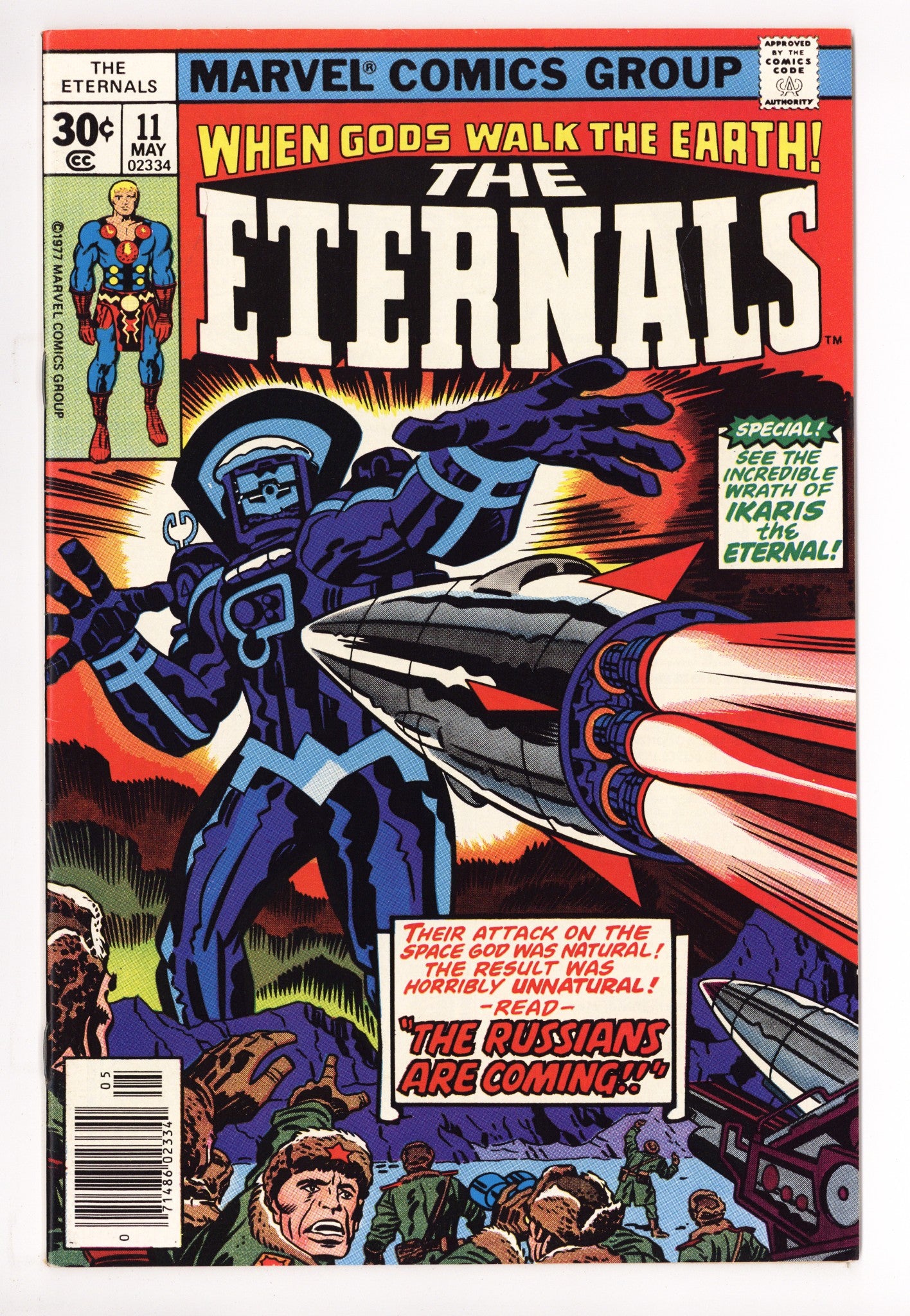 The Eternals Vol 1 11 Mid Grade (1977) 
