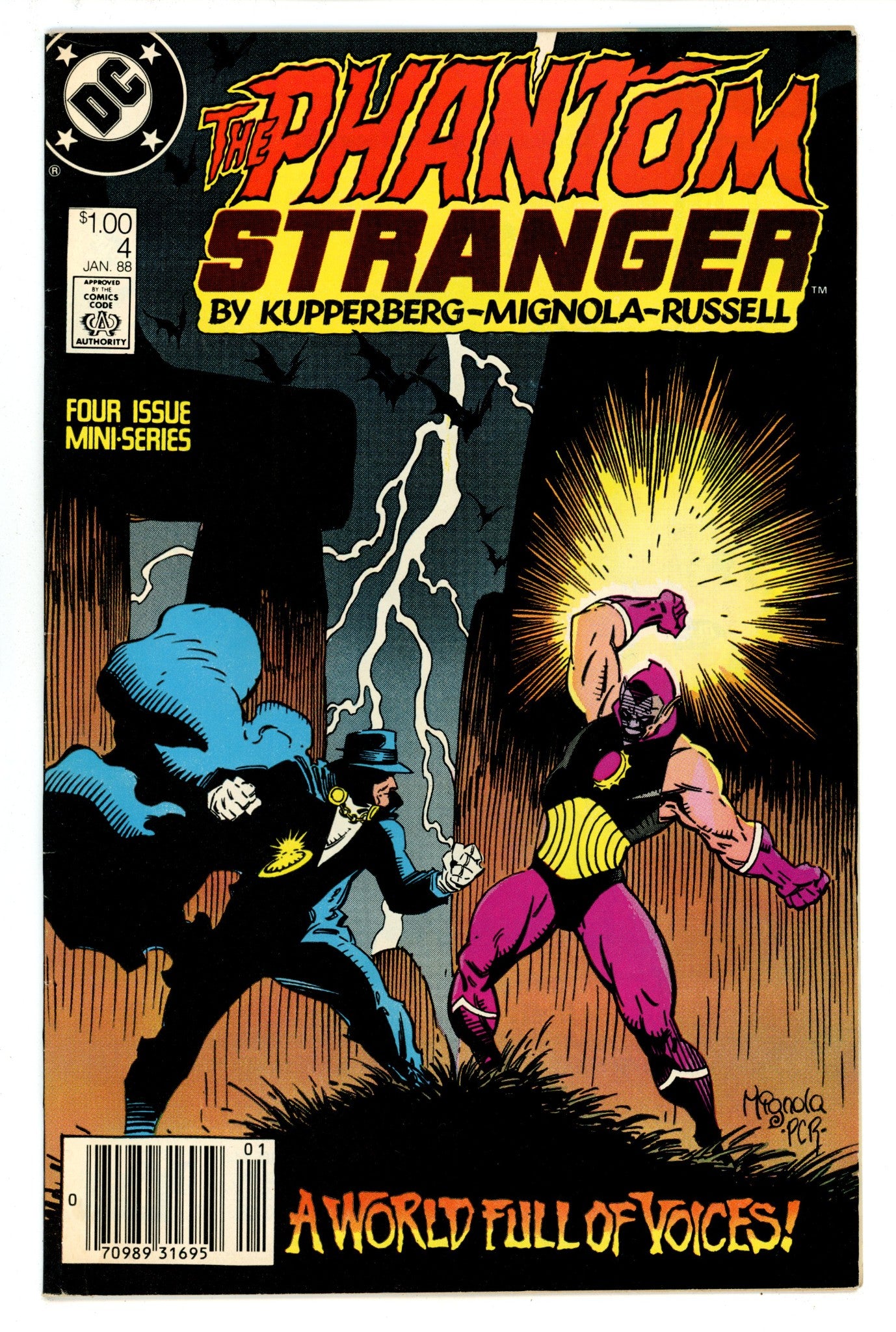 The Phantom Stranger Vol 3 4 FN/VF (7.0) (1988) Canadian Price Variant 