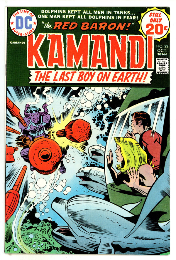 Kamandi, the Last Boy on Earth 22 VF+ (8.5) (1974)