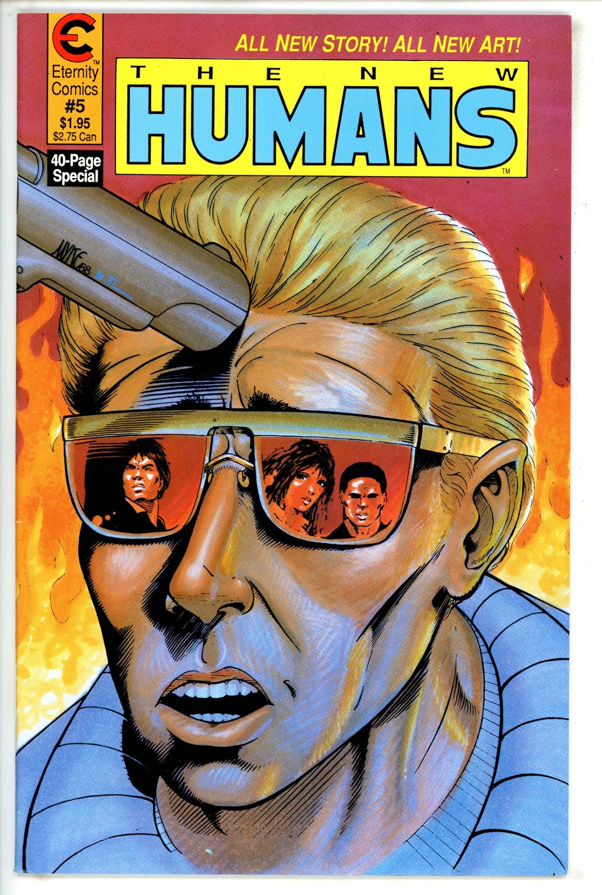 The New Humans Vol 2 #5 Eternity (1988) | CaptCan Comics — CaptCan ...