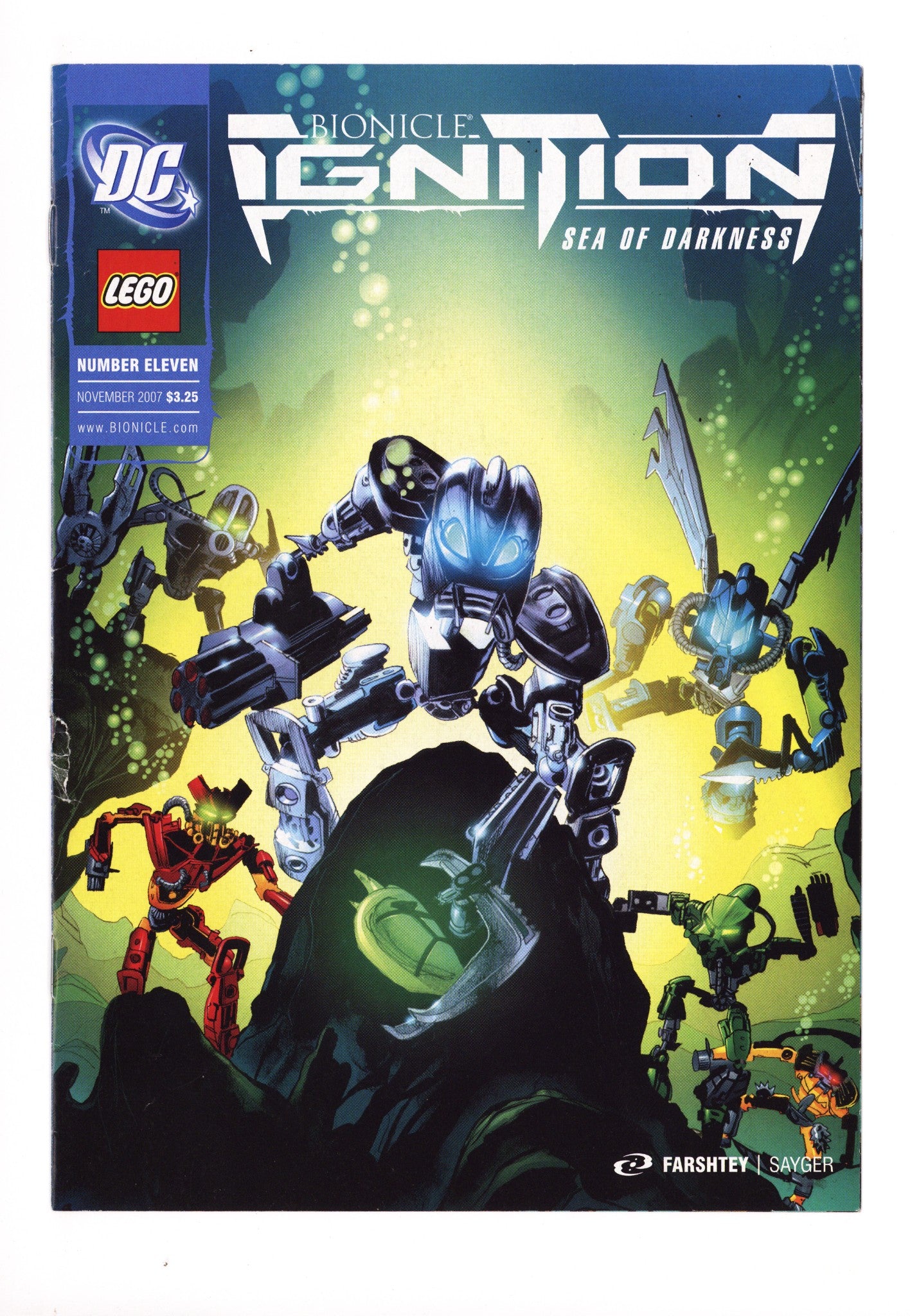 Bionicle Ignition 11 Low Grade (2007) Canadian Price Variant 