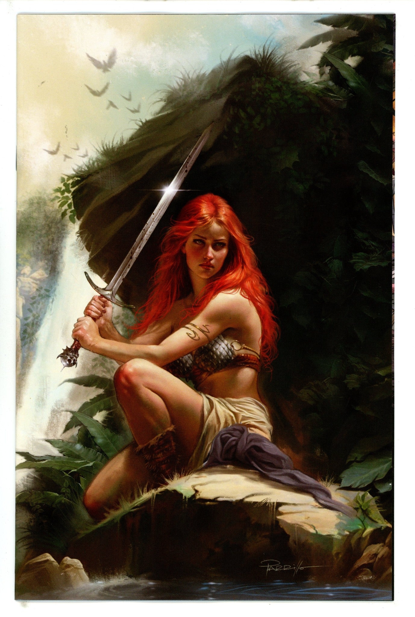 Red Sonja Vol 7 3 Parrillo Limited Virgin Variant NM- (2023)