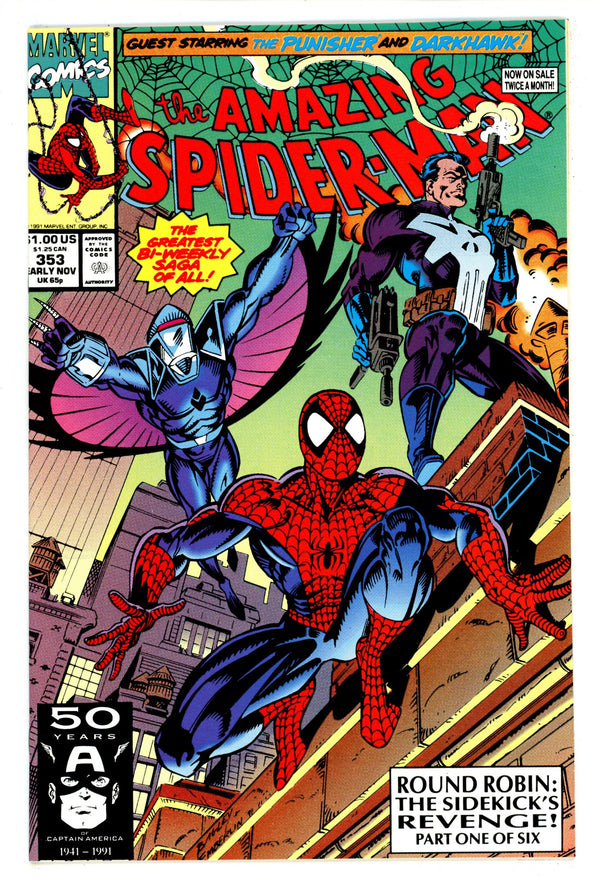 The Amazing Spider-Man Vol 1 353 NM- (9.2) (1991)
