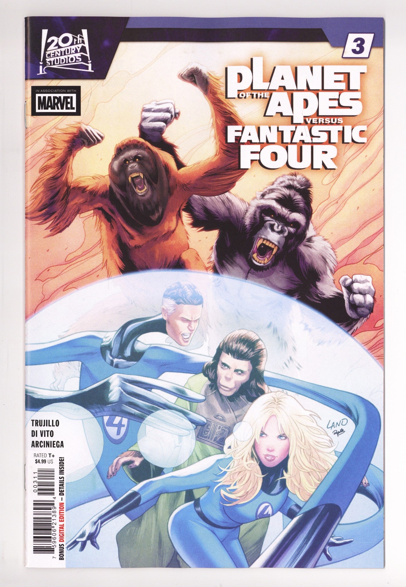 Planet Of The Apes Vs. Fantastic Four  3    (2026)