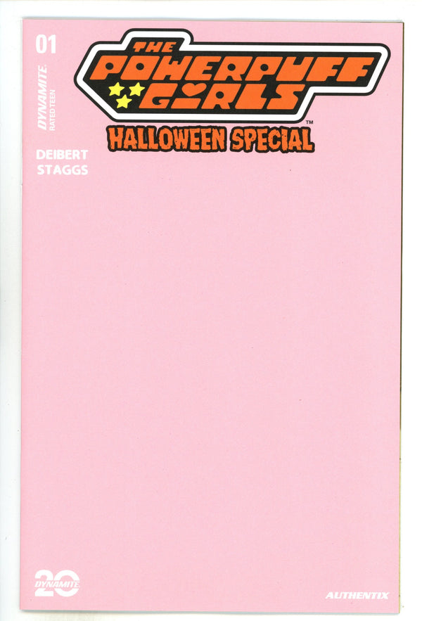 Powerpuff Girls Halloween Special 1 Pink Blank Variant (2024)