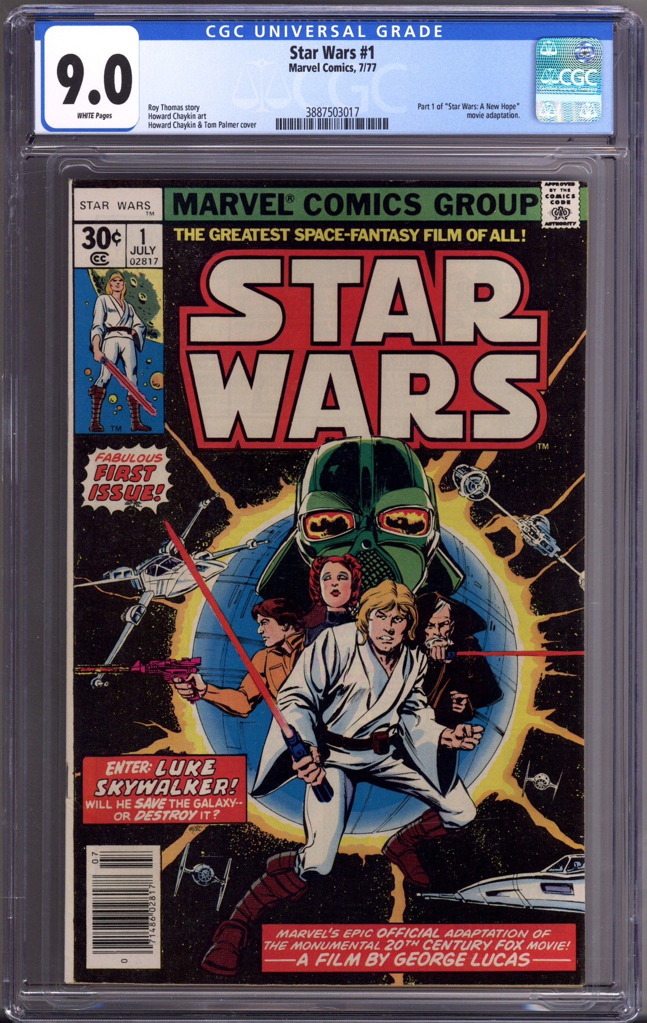 Star Wars Vol 1 1 CGC 9.0 (VF/NM) (1977) 