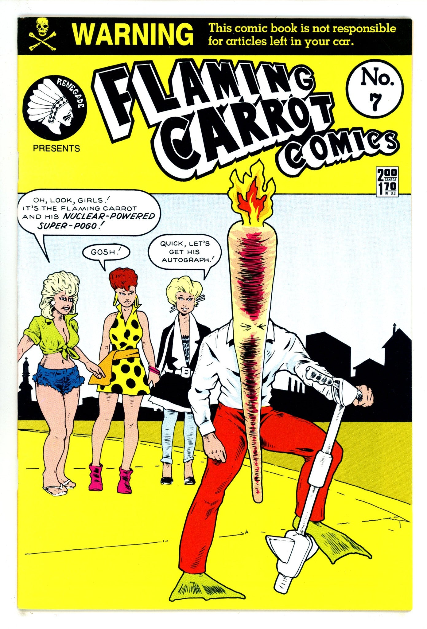 Flaming Carrot Comics   7  VF/NM (9.0)   (1985)        
