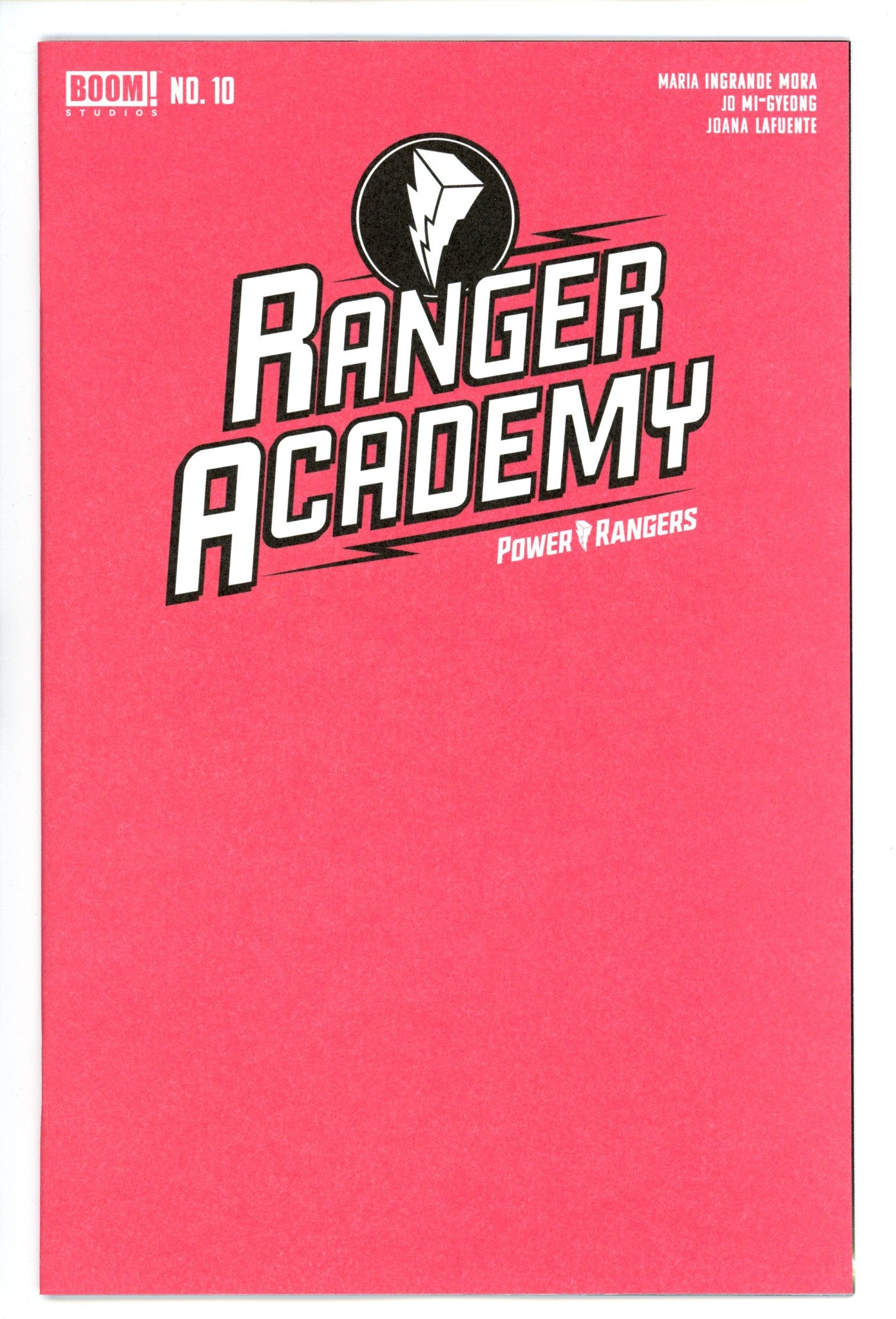 Ranger Academy 10 Blank Variant (2024)