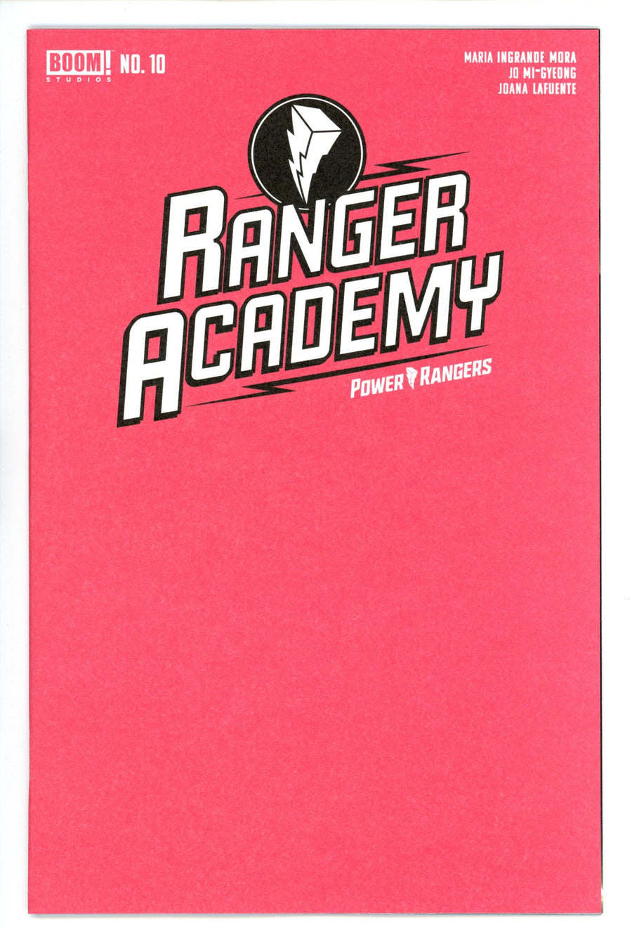 Ranger Academy 10 Blank Variant (2024)