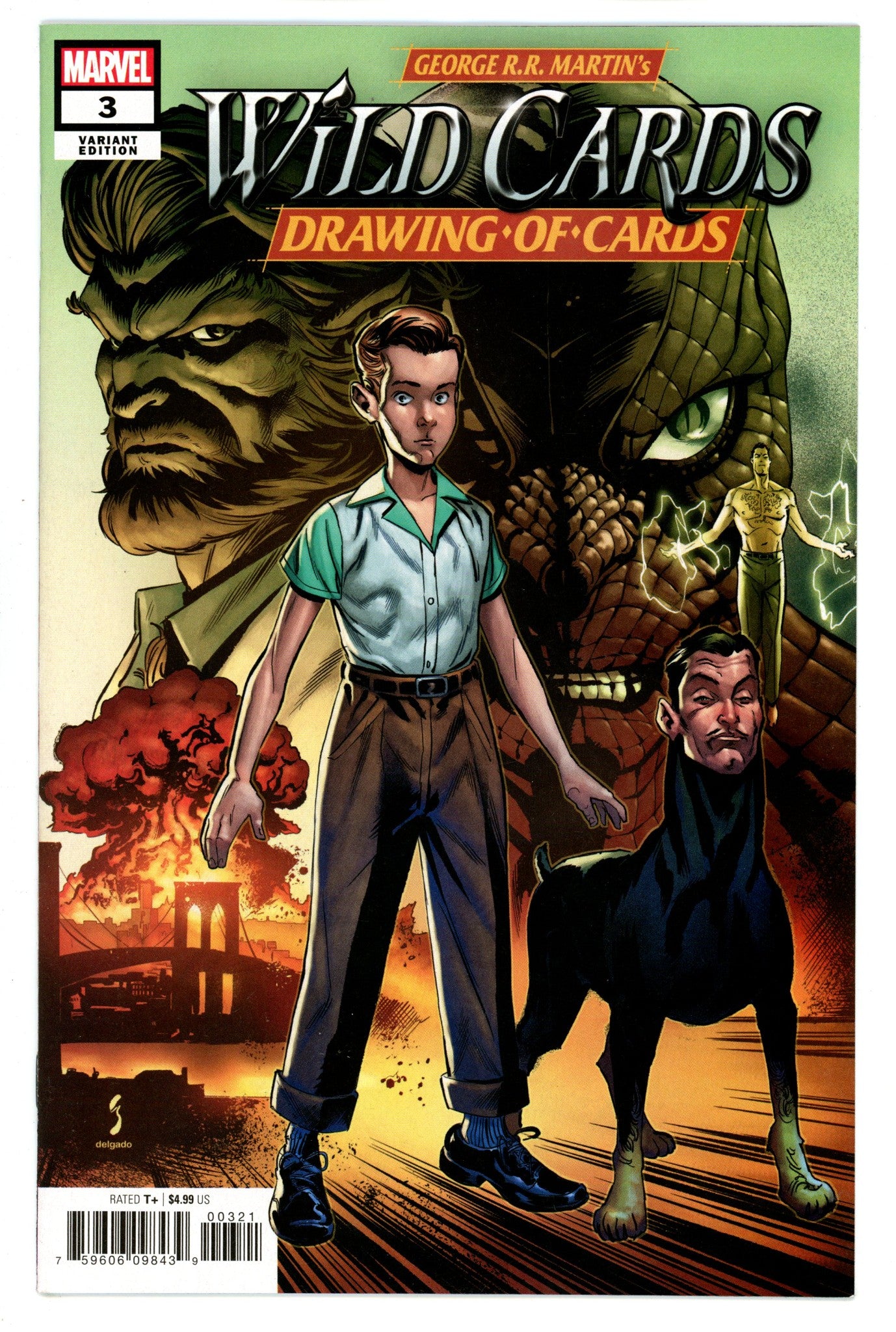 Wild Cards: The Drawing of Cards 3 High Grade (2022) Shaw Variant 