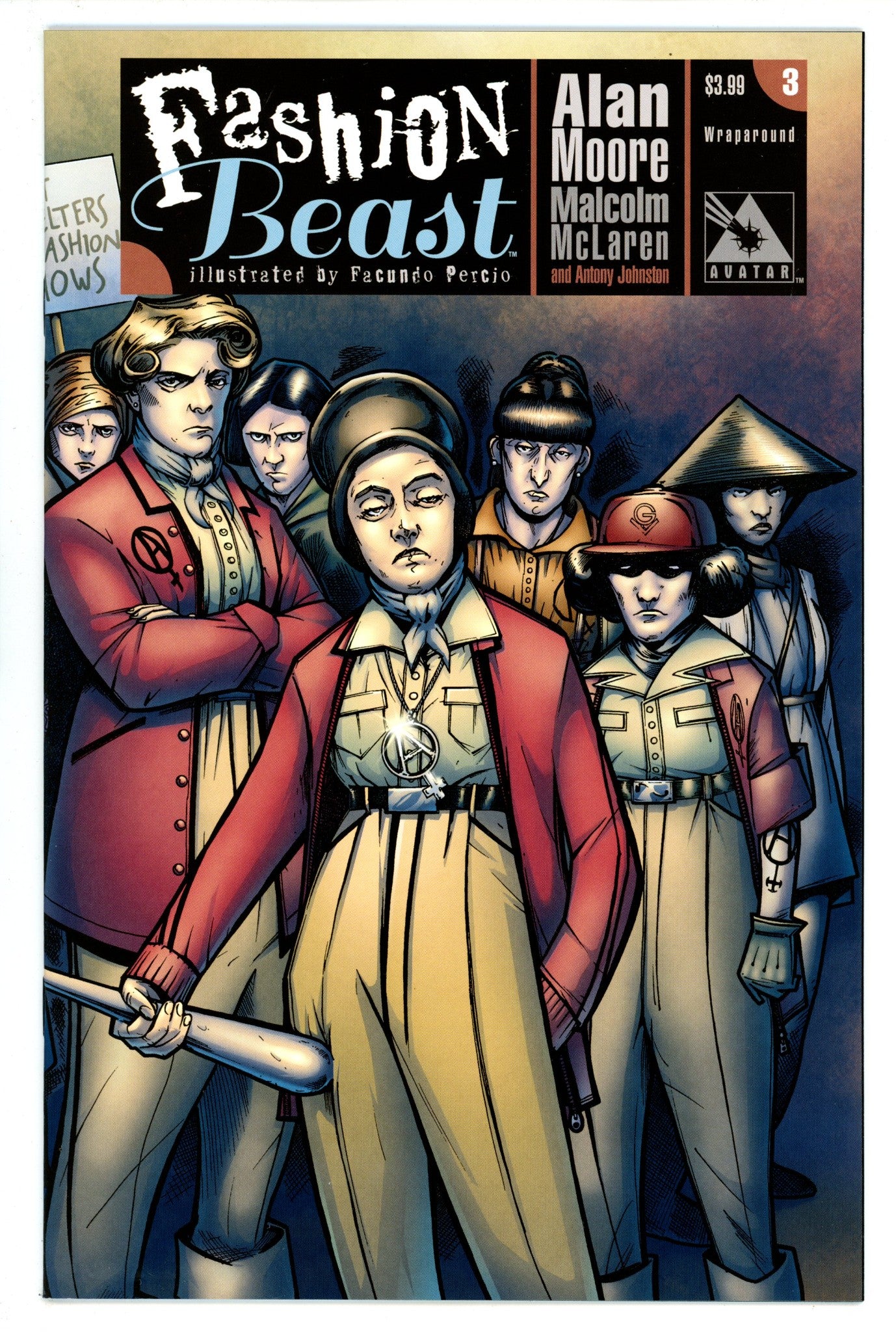 Fashion Beast 3 (2012) Percio Wraparound Variant 