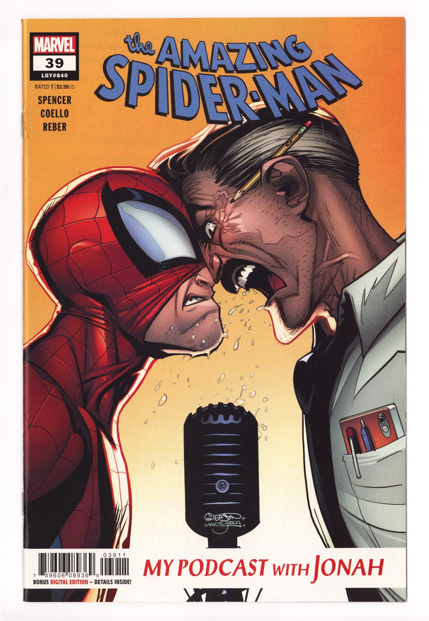 Amazing Spider-Man Vol 5 39 (840) High Grade (2020) 