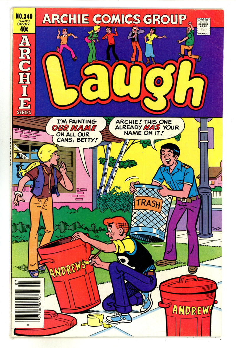 Laugh Comics 340 Low Grade (1979) 