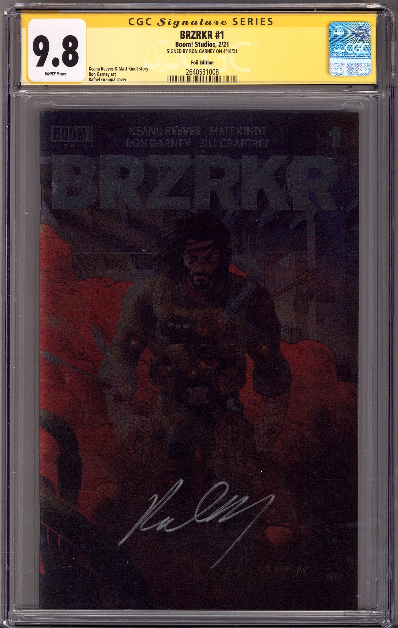 Brzrkr 1 CGC 9.8 (NM/M) Boom! Studios (2021) Gramp | CaptCan
