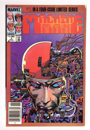 Machine Man Vol 2 2 FN/VF (7.0) (1984) Canadian Price Variant