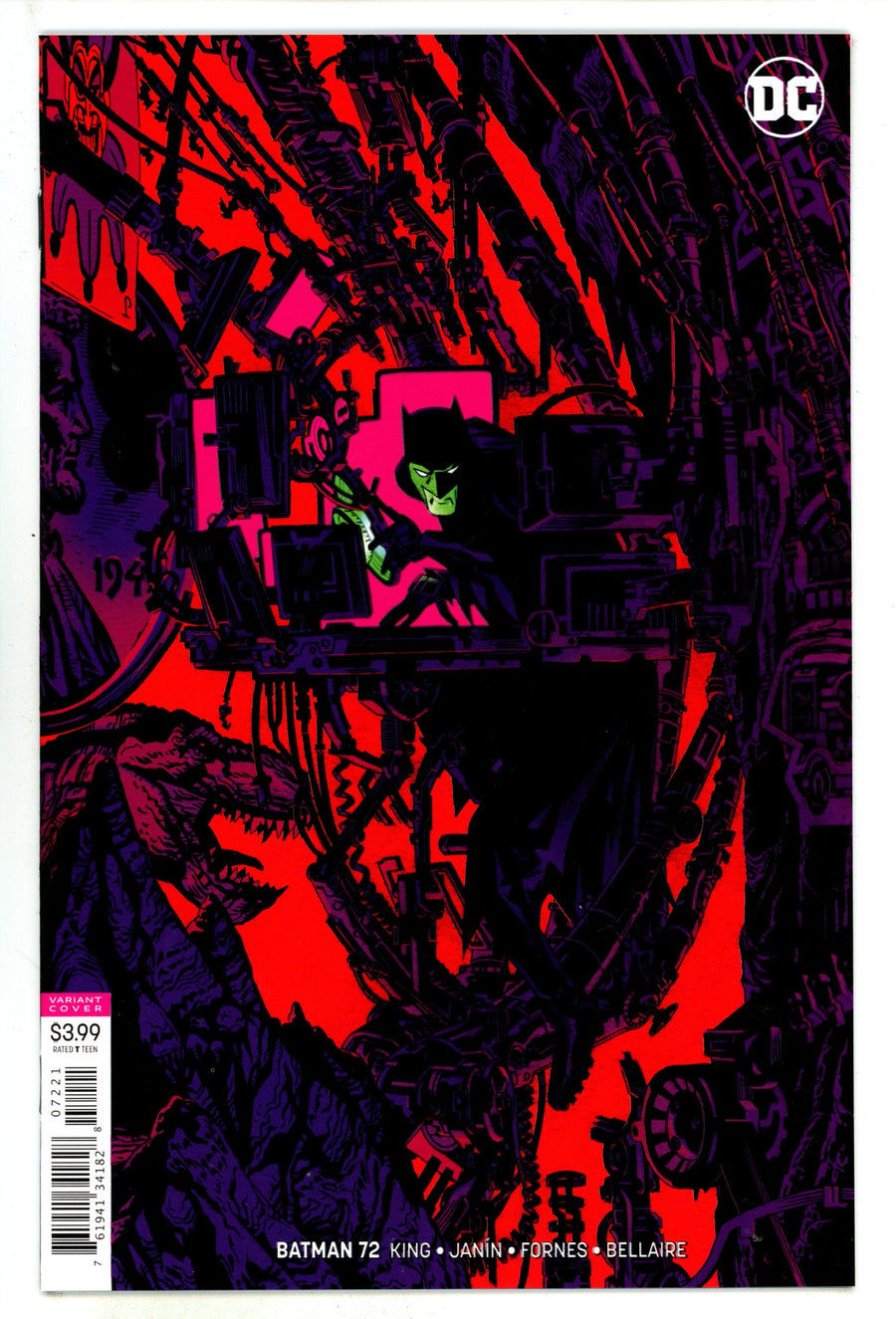Batman Vol 3 72 High Grade (2019) Golden Variant 