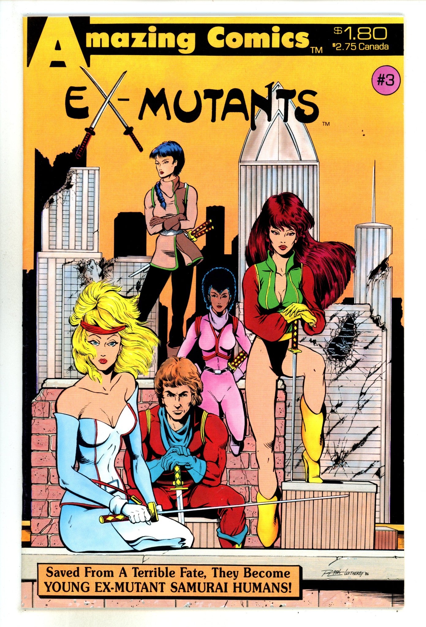 Ex-Mutants 3 Mid Grade (1987) 