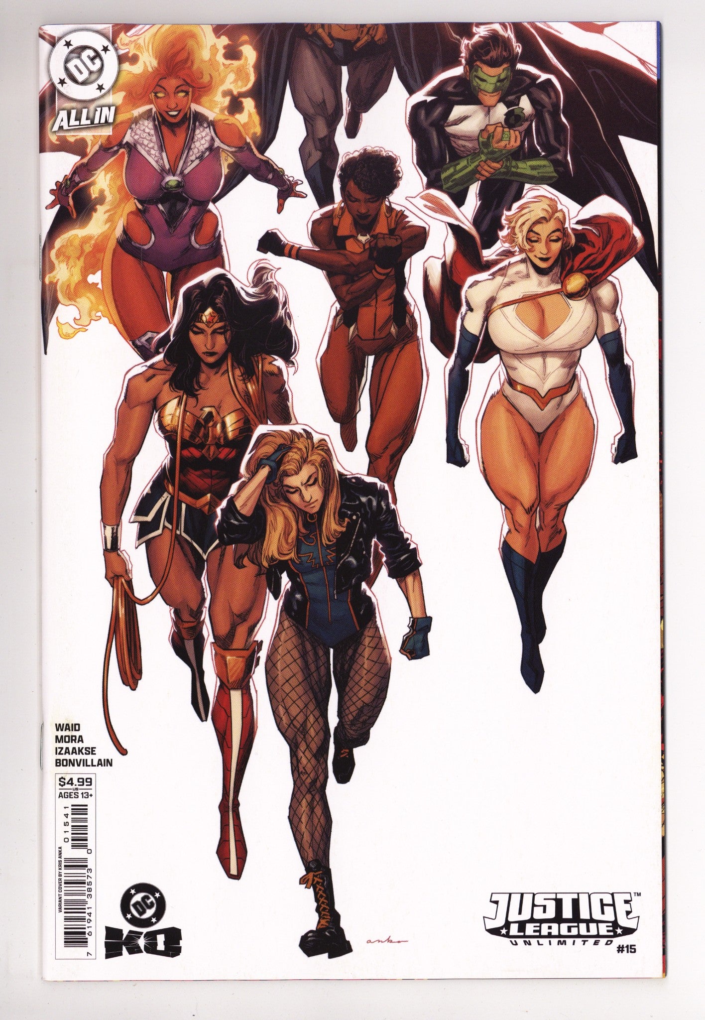 Justice League Unlimited 15 Anka Variant (2026)