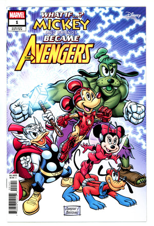 What If Mickey & Friends Became Avengers 1 Jurgens Variant (2025)