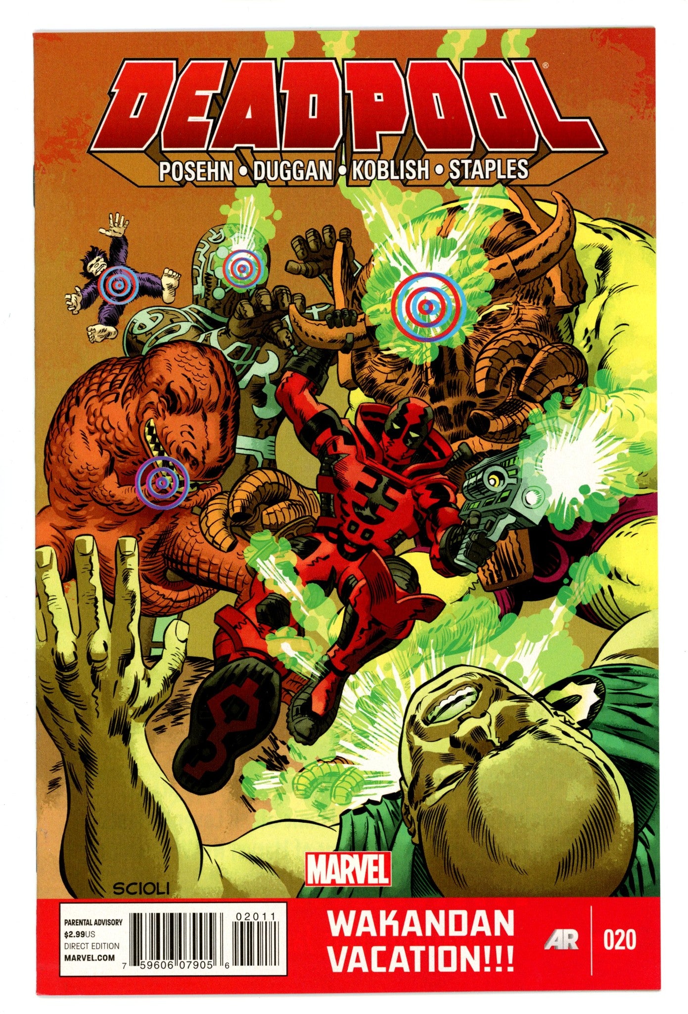 Deadpool Vol 4 20 High Grade (2014) 