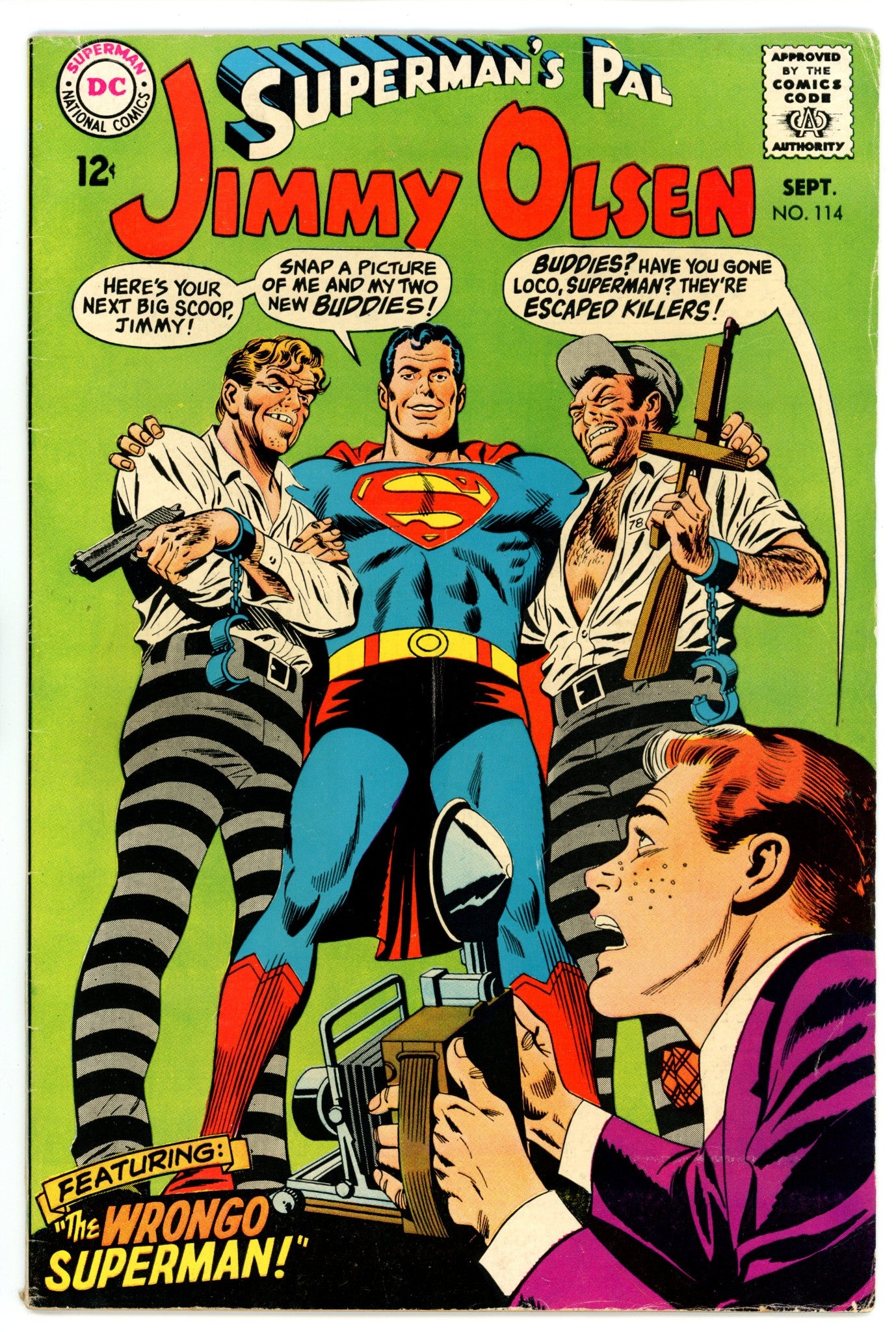 Superman's Pal, Jimmy Olsen 114 FN- (5.5) (1968) 
