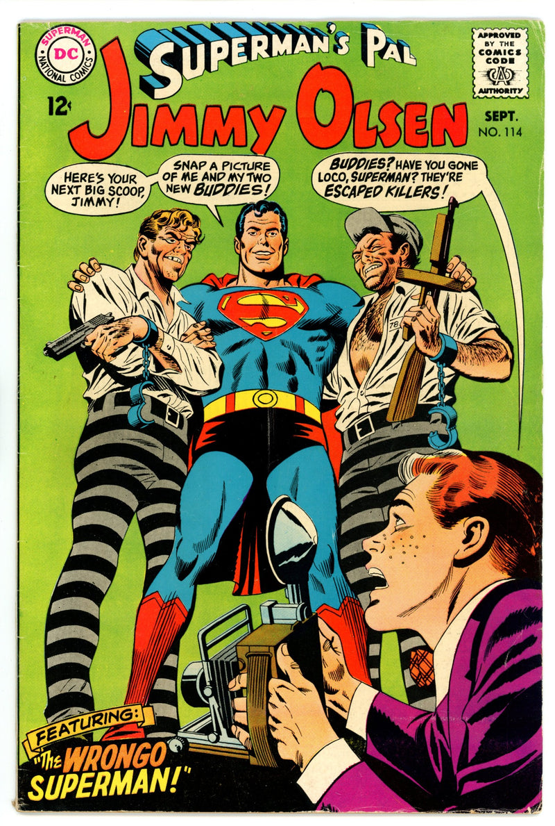 Superman's Pal, Jimmy Olsen 114 FN- (5.5) (1968) 