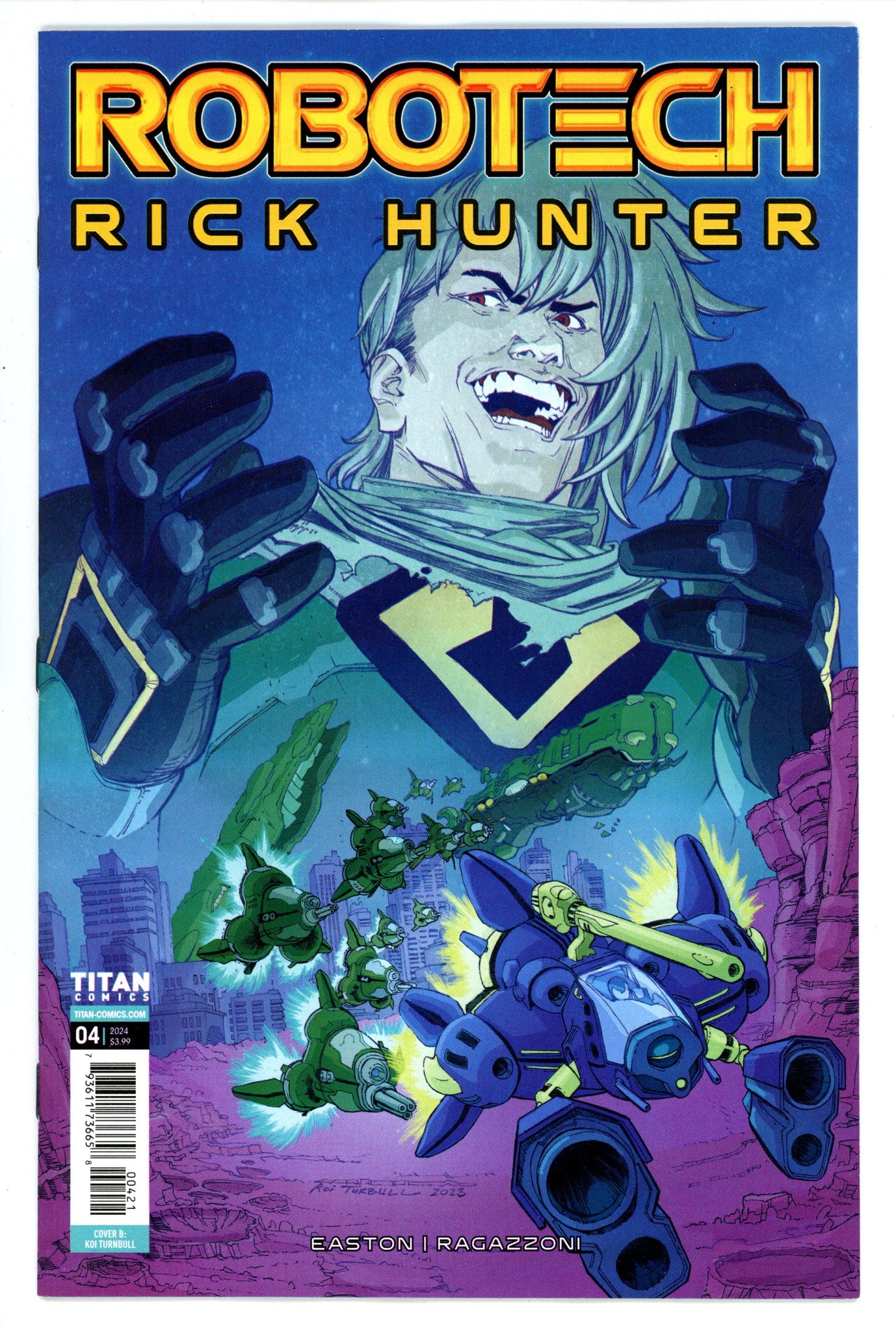 Robotech Rick Hunter 4 Turnbull Variant (2024)
