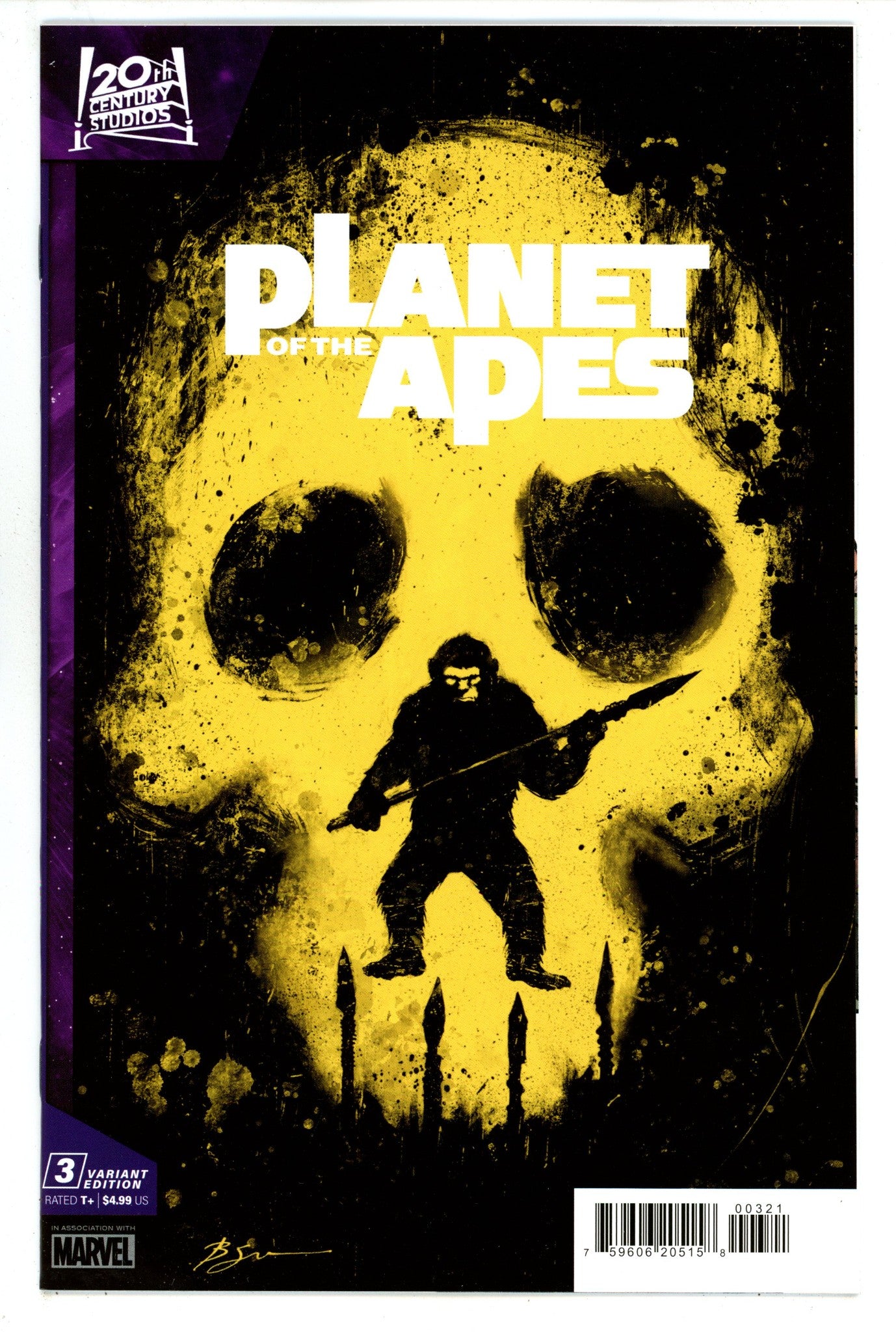 Planet of the Apes Vol 2 3 High Grade (2023) Su Variant 