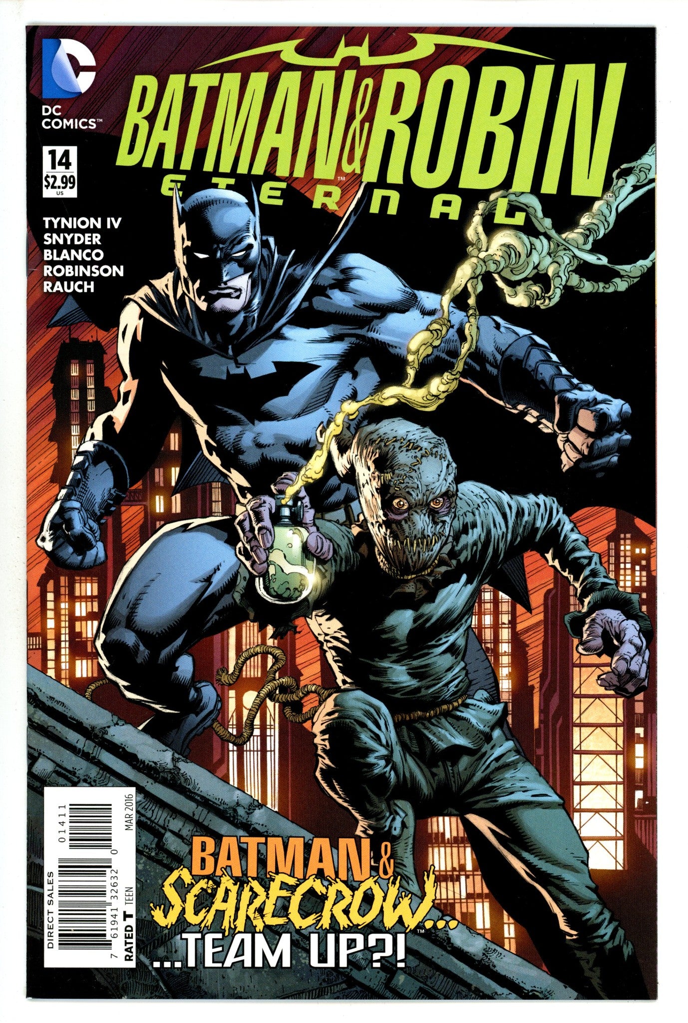 Batman and Robin Eternal 14 High Grade (2016) 
