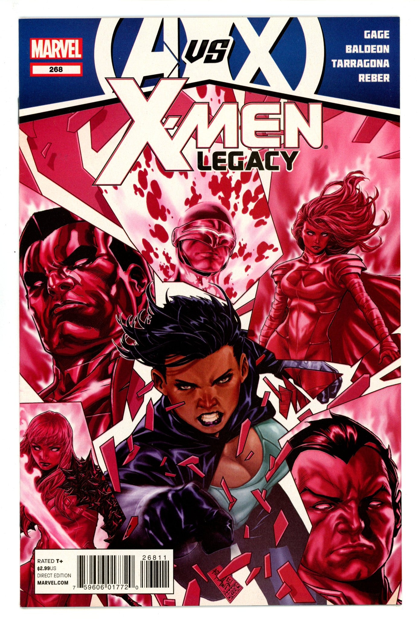 X-Men: Legacy Vol 1 268 High Grade (2012) 
