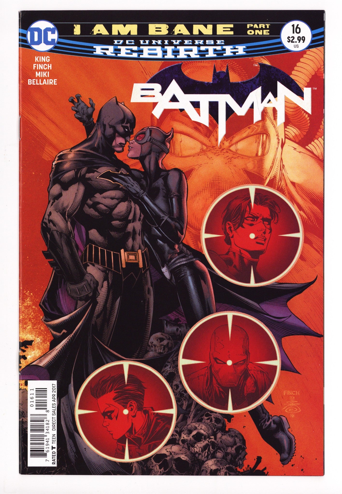 Batman Vol 3 16 Mid Grade (2017) 