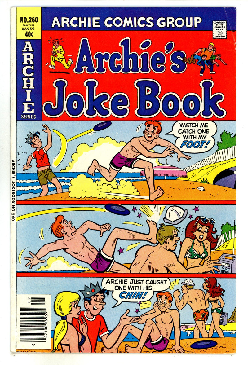 Archie's Joke Book Magazine 260 Low Grade (1979) 