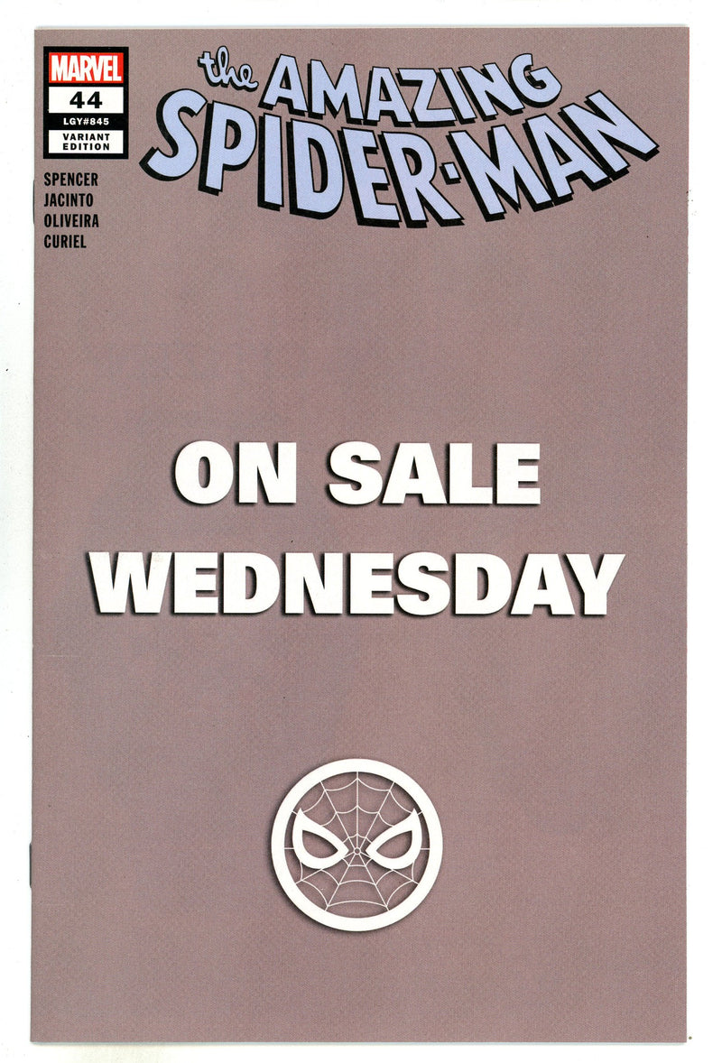 Amazing Spider-Man Vol 5 44 (845) High Grade (2020) Wednesday Variant 