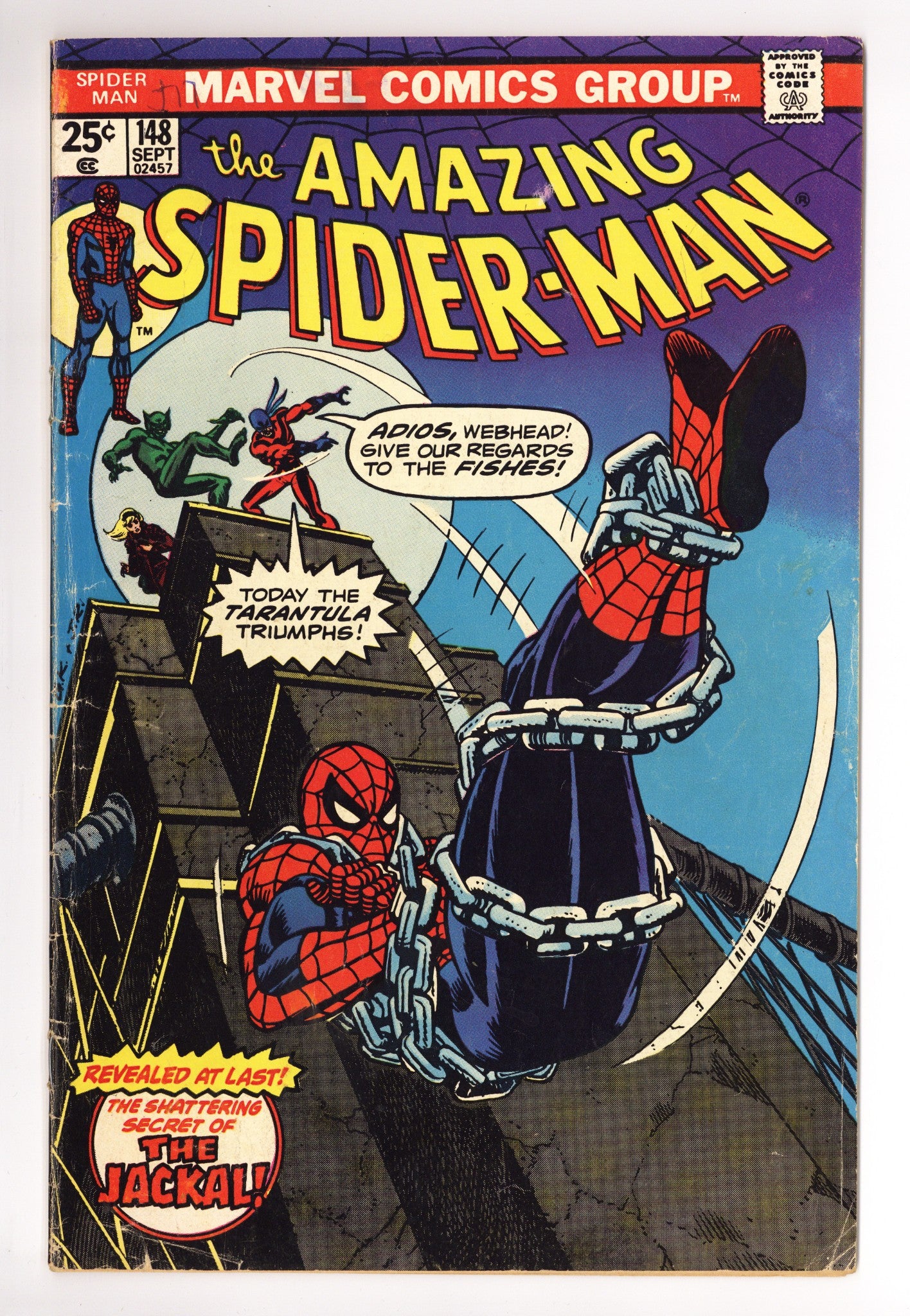 The Amazing Spider-Man Vol 1 148 VG (4.0) (1975) 