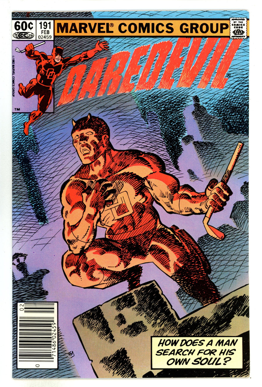 Daredevil Vol 1 191 High Grade (1983) Newsstand 