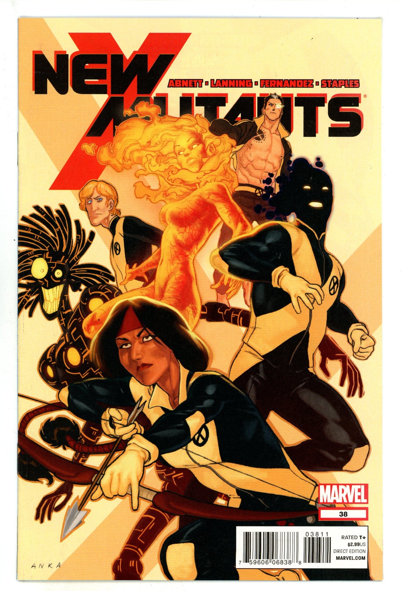New Mutants Vol 3 38 High Grade (2012) 