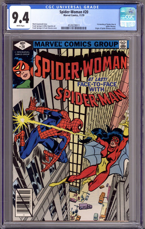 Spider-Woman Vol 1 20 CGC 9.4 (NM) (1979)