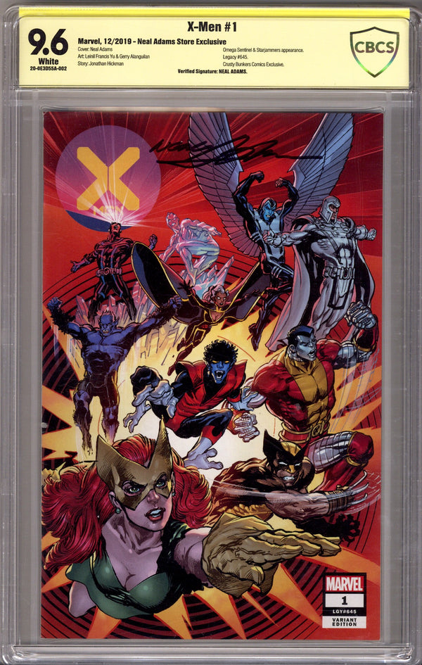 X-Men Vol 4 1 Adams Exclusive Variant CBCS 9.6 (2019)