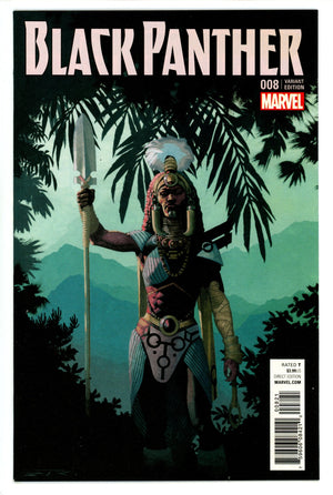 Black Panther Vol 6 8 High Grade (2017) Ribic Variant