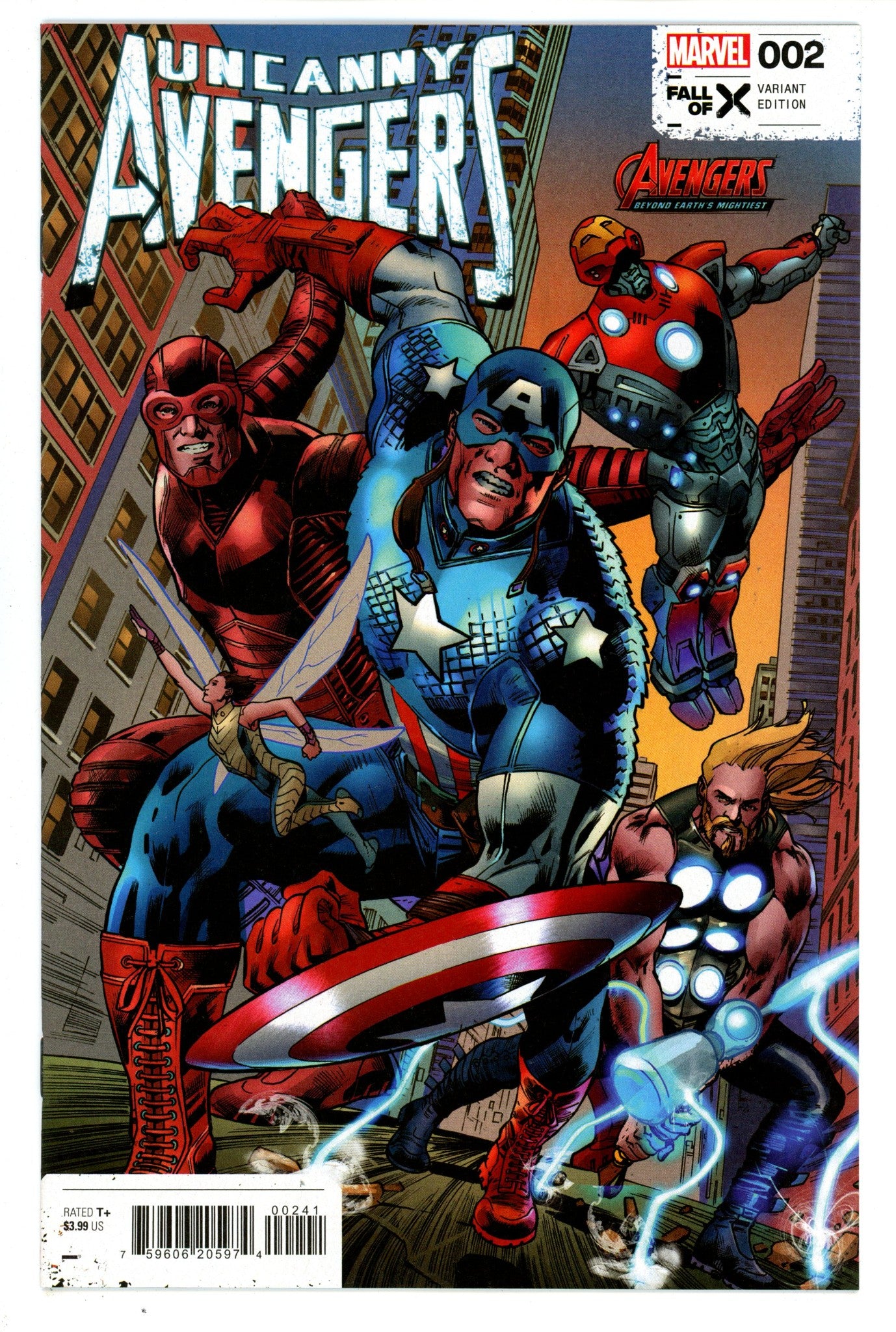 Uncanny Avengers Vol 4 2 High Grade (2023) Hitch Variant 