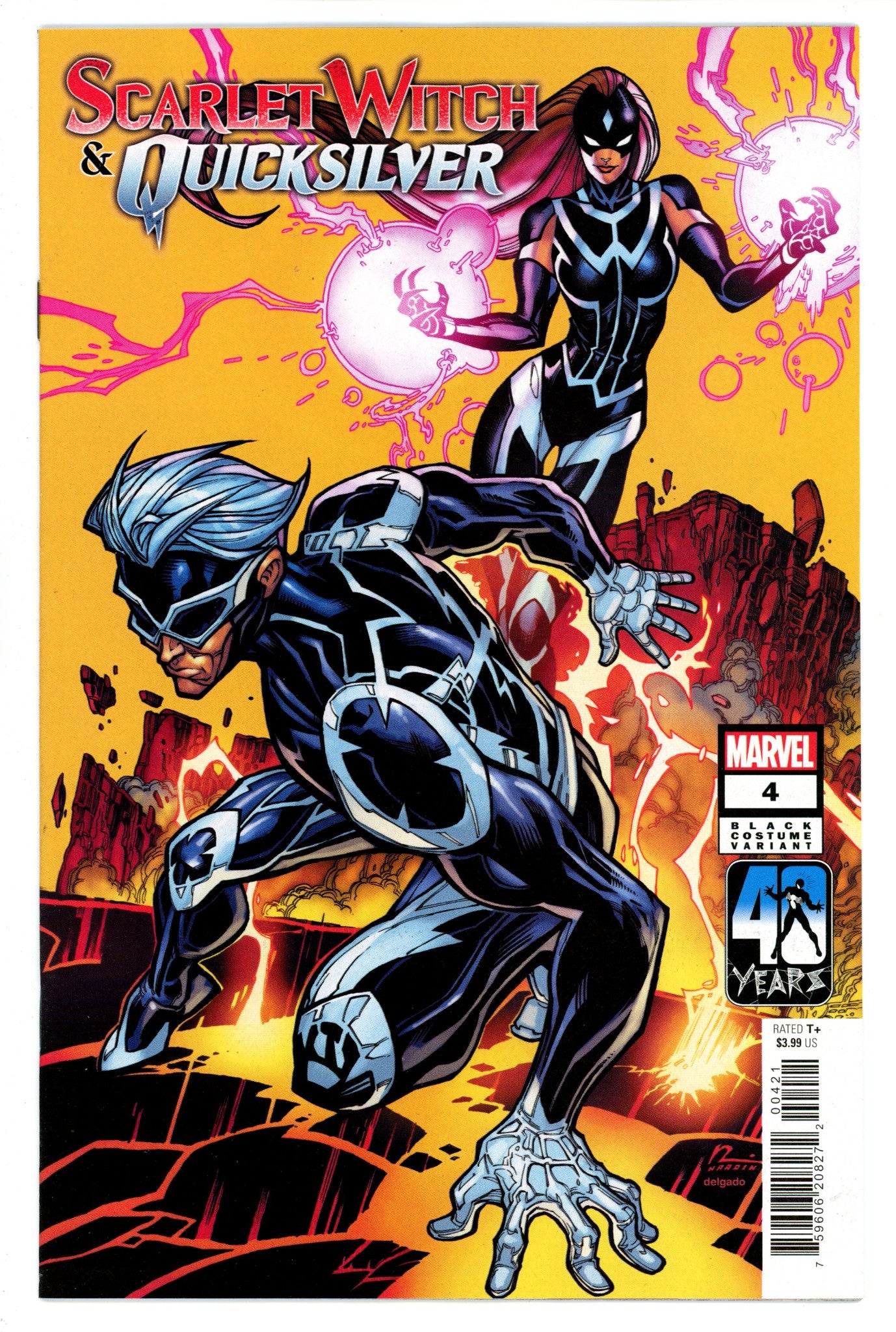 Scarlet Witch & Quicksilver 4 Hardin Variant (2024)