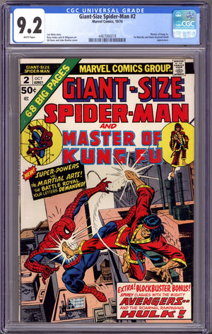 Giant-Size Spider-Man 2 CGC 9.2 (NM-) (1974)