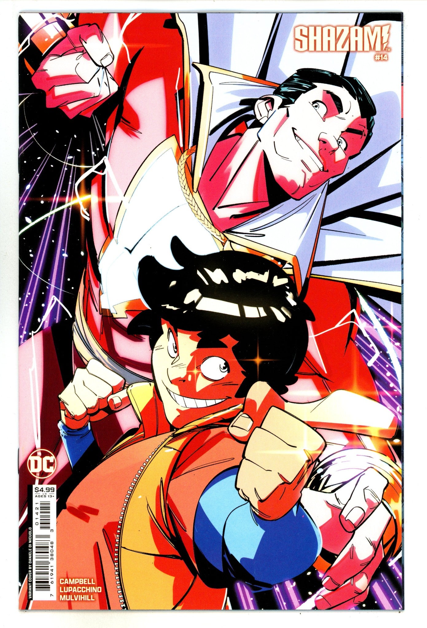 Shazam Vol 4 14 Nicuolo Variant (2024)