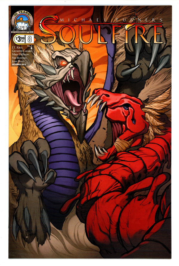 Michael Turner's Soulfire Vol 4 8 High Grade (2013)