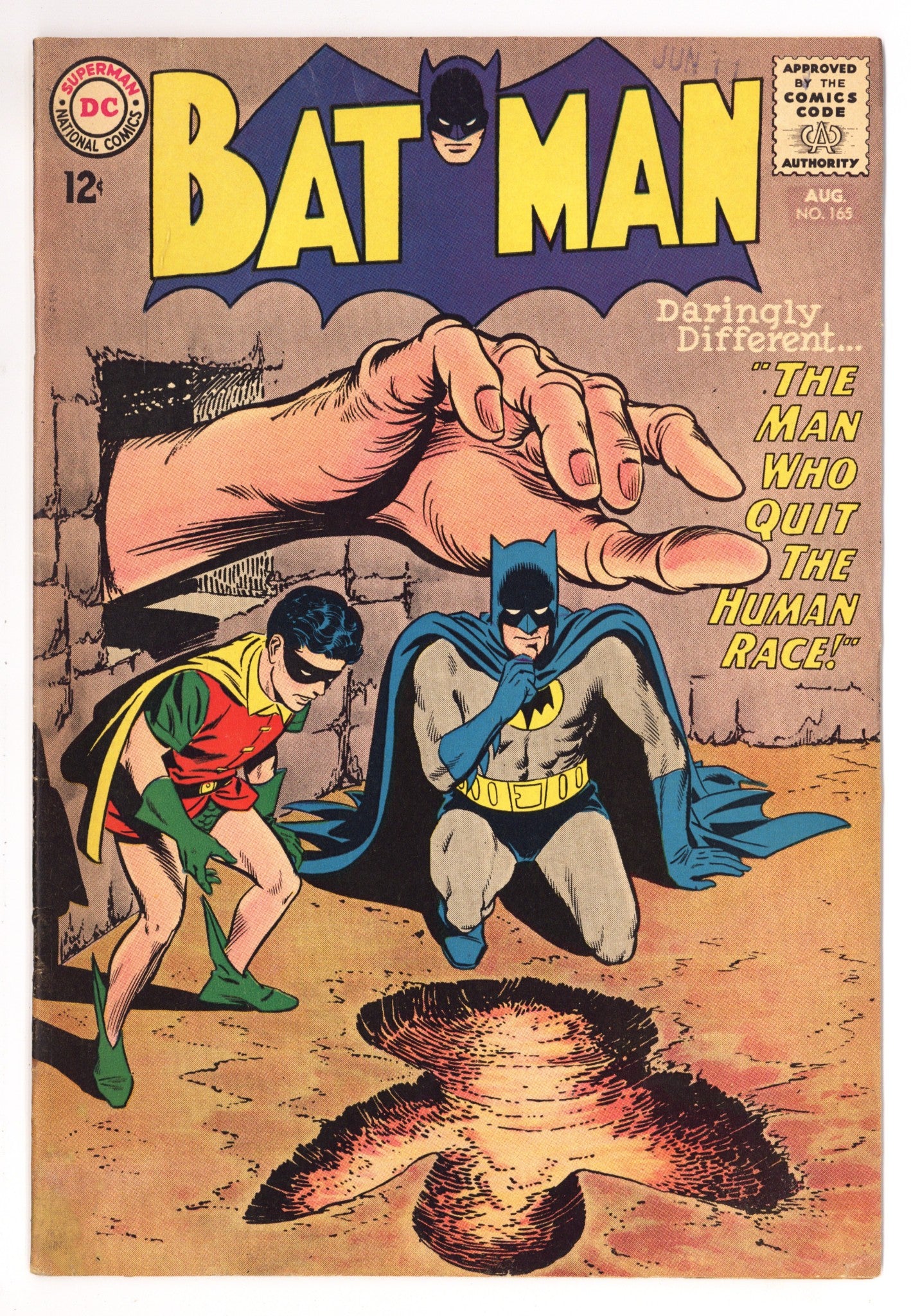 Batman Vol 1 165 FN (6.0) (1964) 