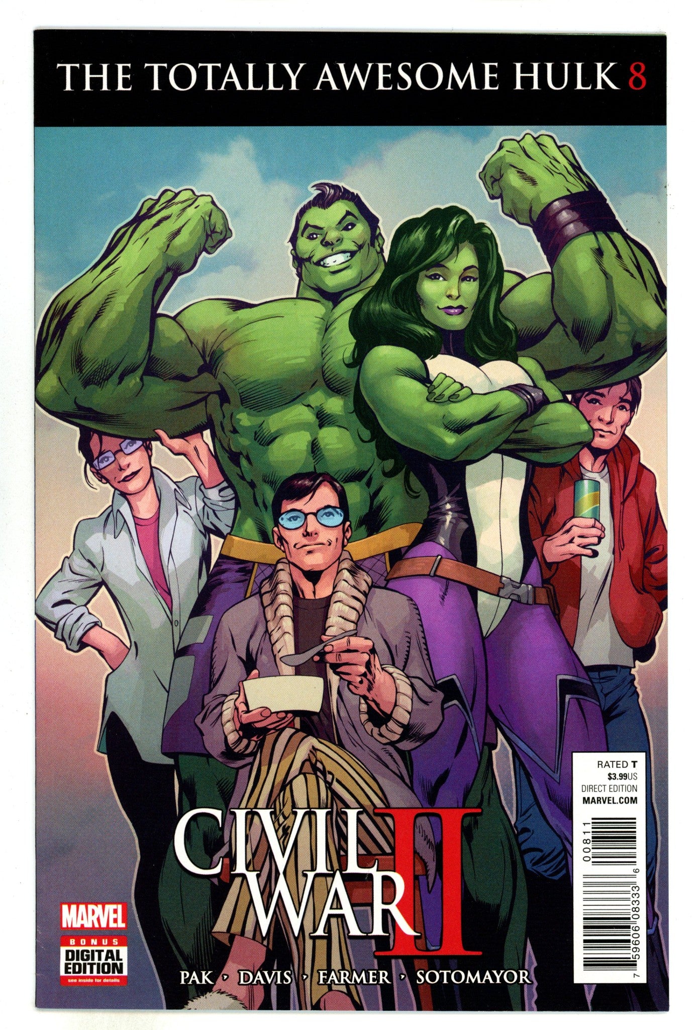 Totally Awesome Hulk 8 High Grade (2016) 
